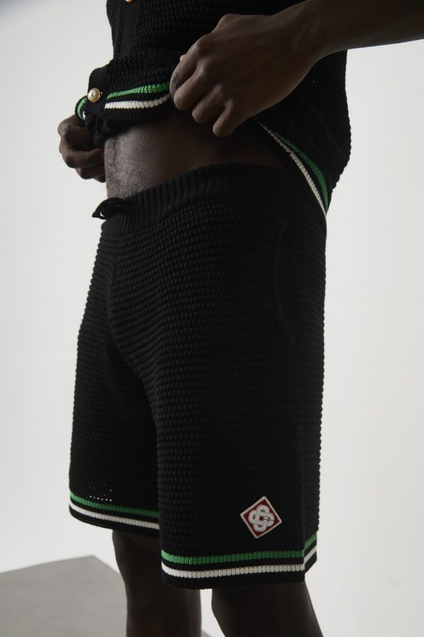 Casablanca Crochet Summer Set Black Green - Afbeelding 4
