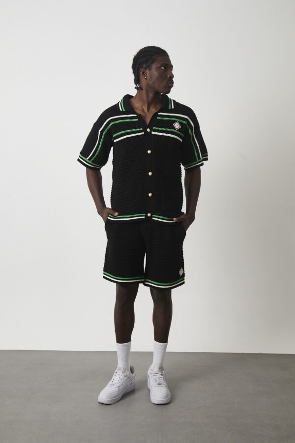 Casablanca Crochet Summer Set Black Green - Afbeelding 2