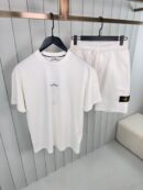 Stone Island Combed Compass Summer Set White