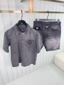 Prada Denim Summer Set Black
