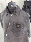 Prada Denim Summer Set Black