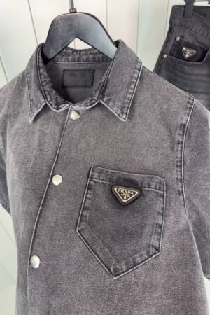 Prada Denim Summer Set Black