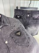 Prada Denim Summer Set Black