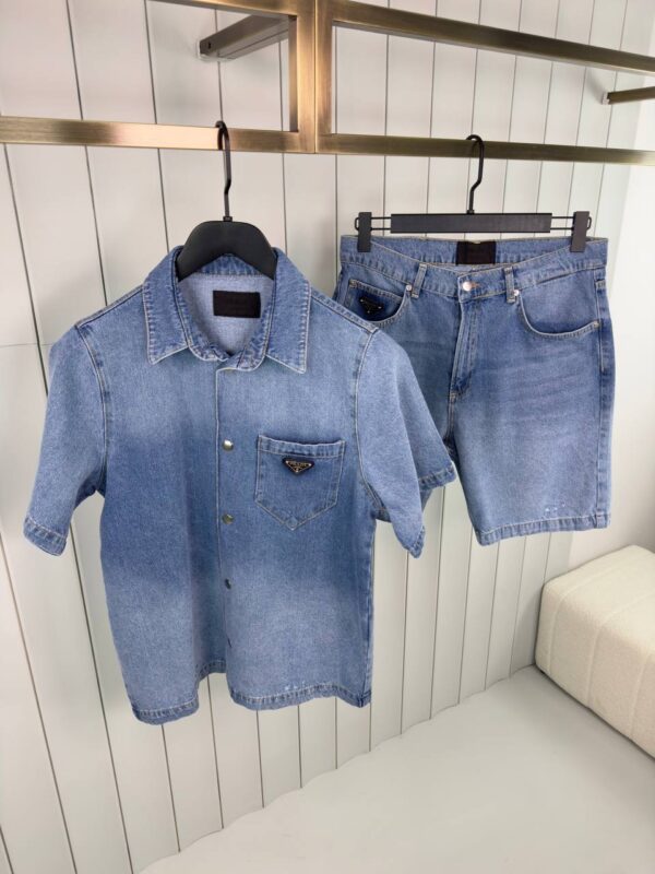 Prada Denim Summer Set Blue