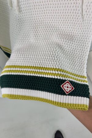 Casablanca Crochet Tennis Summer Set Green
