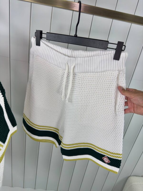 Casablanca Crochet Tennis Summer Set Green - Afbeelding 4