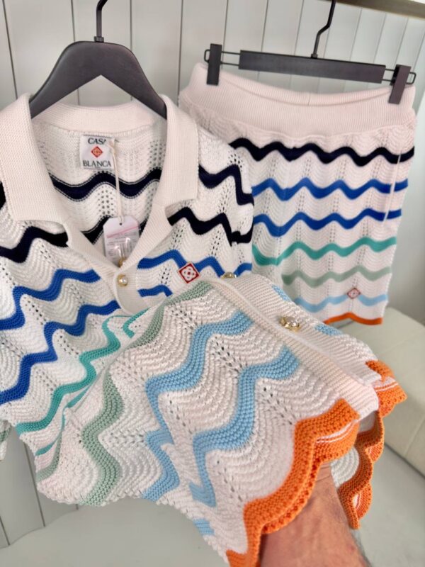 Casablanca Crochet Tennis Summer Set Multicolor - Afbeelding 5