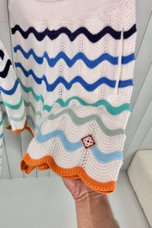 Casablanca Crochet Tennis Summer Set Multicolor