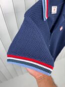 Casablanca Crochet Tennis Summer Set Navy