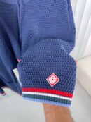 Casablanca Crochet Tennis Summer Set Navy