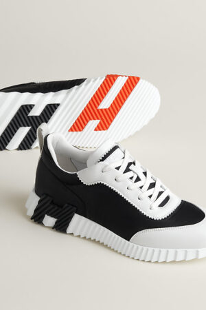 Hermes Bouncing Sneakers Noir Blanc
