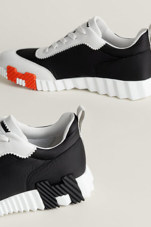 Hermes Bouncing Sneakers Noir Blanc