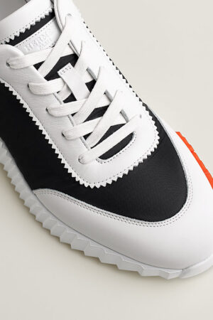 Hermes Bouncing Sneakers Noir Blanc