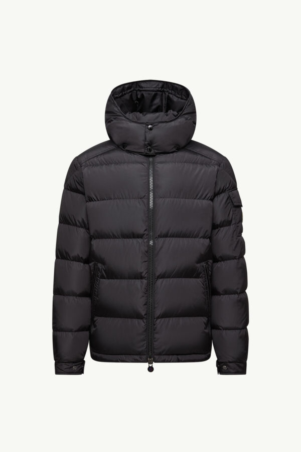 Moncler Maya Matte Short Down Jacket Black 2025