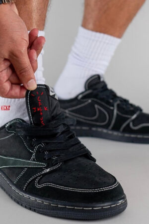 Nike Air Jordan 1 Low Travis Scott Black Phantom