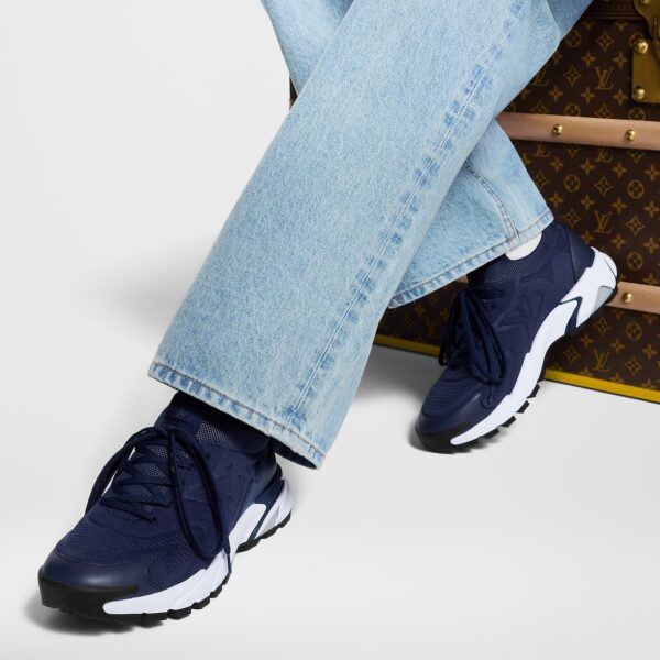 Louis Vuitton Runner Tatic Sneaker Marine Blue - Afbeelding 3