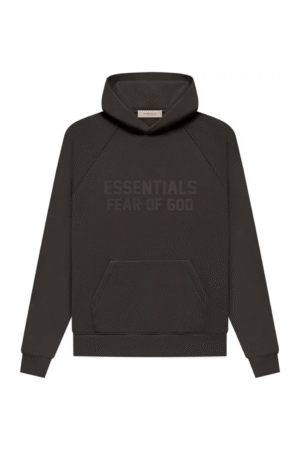 Essentials Fear Of God Hoodie Off Black