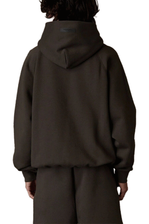 Essentials Fear Of God Hoodie Off Black
