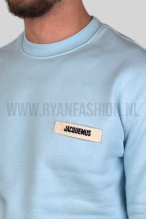 Jacquemus Gros Grain Sweater Light Blue