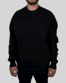 Jacquemus Le Typo Oversized Sweater Black