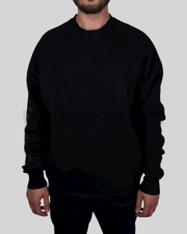 Jacquemus Le Typo Oversized Sweater Black - Afbeelding 3