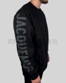 Jacquemus Le Typo Oversized Sweater Black