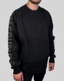 Jacquemus Le Typo Oversized Sweater Black