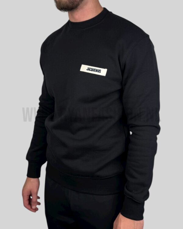 Jacquemus Gros Grain Sweater Black - Afbeelding 2
