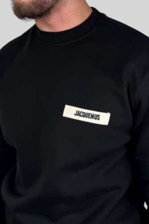 Jacquemus Gros Grain Sweater Black