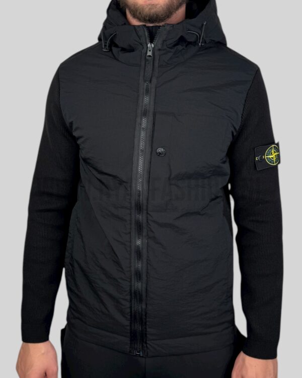 Stone Island Cardigan Jacket Black - Afbeelding 2