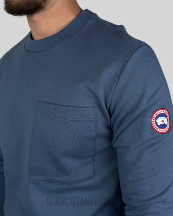 Canada Goose Gladstone Sweater Indigo - Afbeelding 3