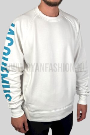 Jacquemus Le Typo Oversized Sweater White