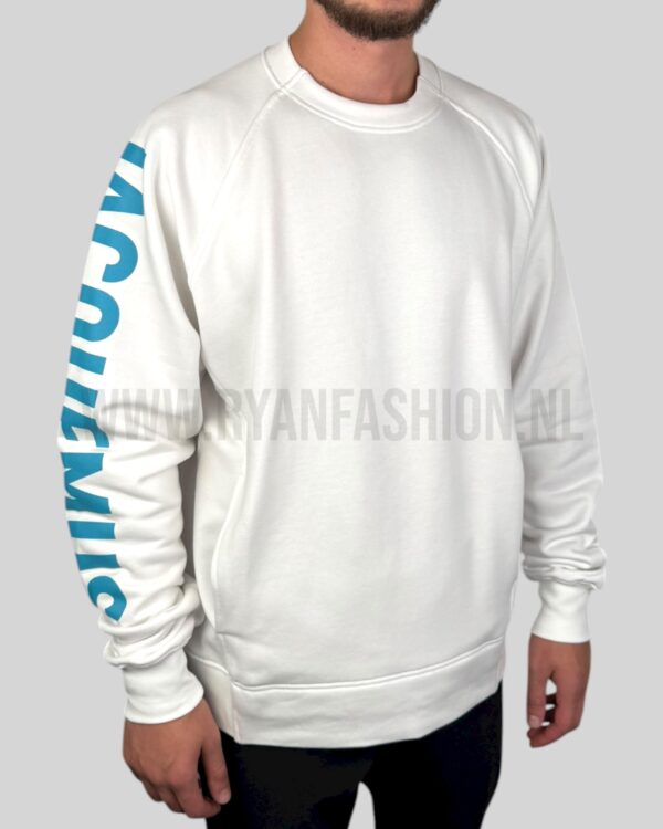 Jacquemus Le Typo Oversized Sweater White