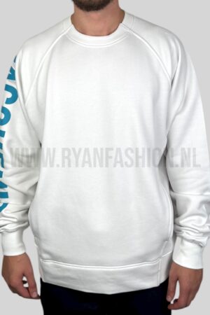 Jacquemus Le Typo Oversized Sweater White