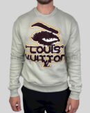 Louis Vuitton Embroidered Sweater Grey