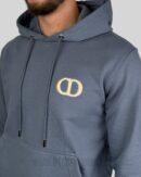 Dior CD Icon Hoodie Pale Blue