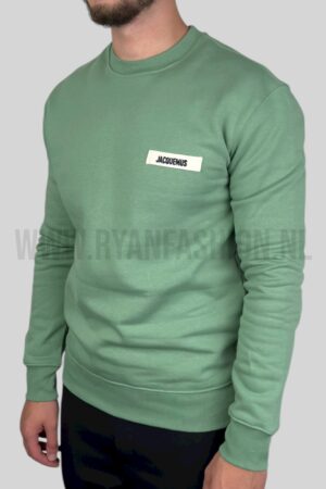 Jacquemus Gros Grain Sweater Green