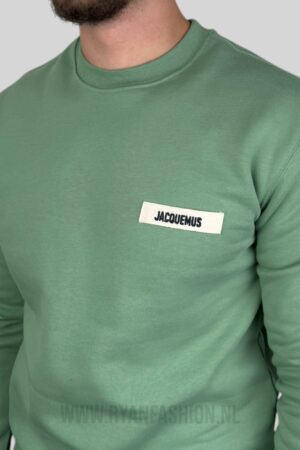 Jacquemus Gros Grain Sweater Green