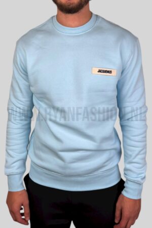 Jacquemus Gros Grain Sweater Light Blue