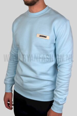 Jacquemus Gros Grain Sweater Light Blue