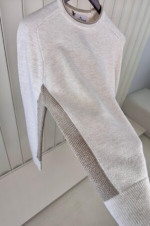Stone Island Crewneck Sweater Beige Brown