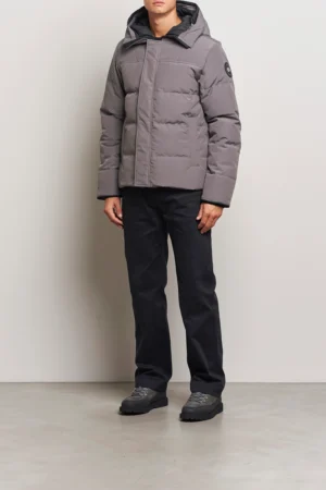 Canada Goose Macmillan Parka Grey Black Label