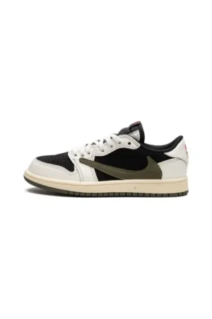 Nike Air Jordan 1 Low Travis Scott Olive Kids