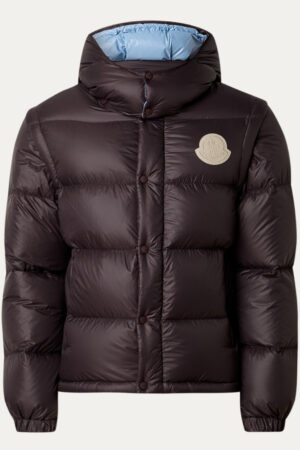 Moncler Cyclone 2-in-1 Puffer Jacket Brown