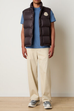 Moncler Cyclone 2-in-1 Puffer Jacket Brown