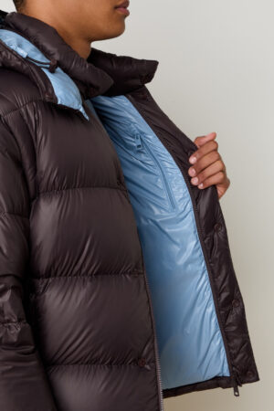 Moncler Cyclone 2-in-1 Puffer Jacket Brown