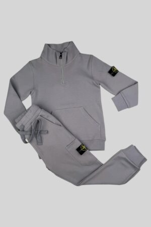 Stone Island Tracksuit Kids Grey