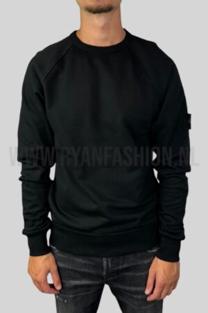 Stone Island Sweater Ghost Logo Black