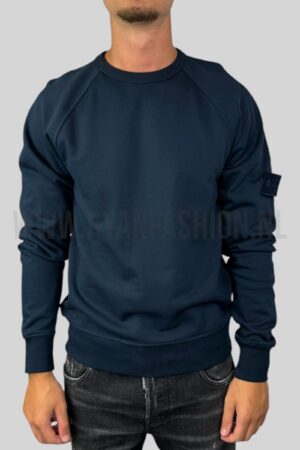 Stone Island Sweater Ghost Logo Navy Blue