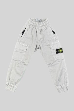 Stone Island Cargo Pants Kids Grey